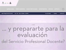 Tablet Screenshot of cchep.edu.mx